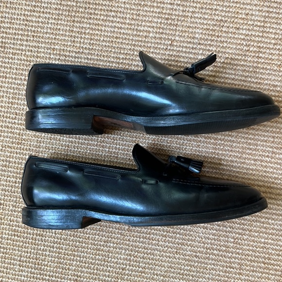 Allen Edmonds Grayson Black Tassel Loafer 9.5 - Picture 3 of 11